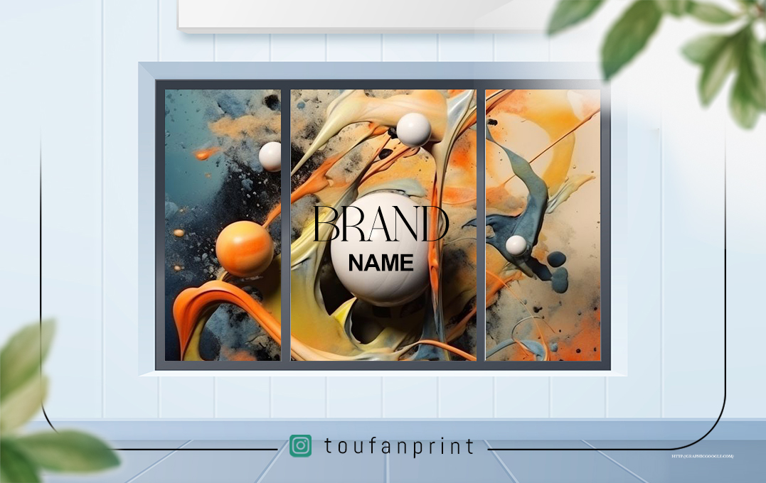 استیکر مات 100 میکرون